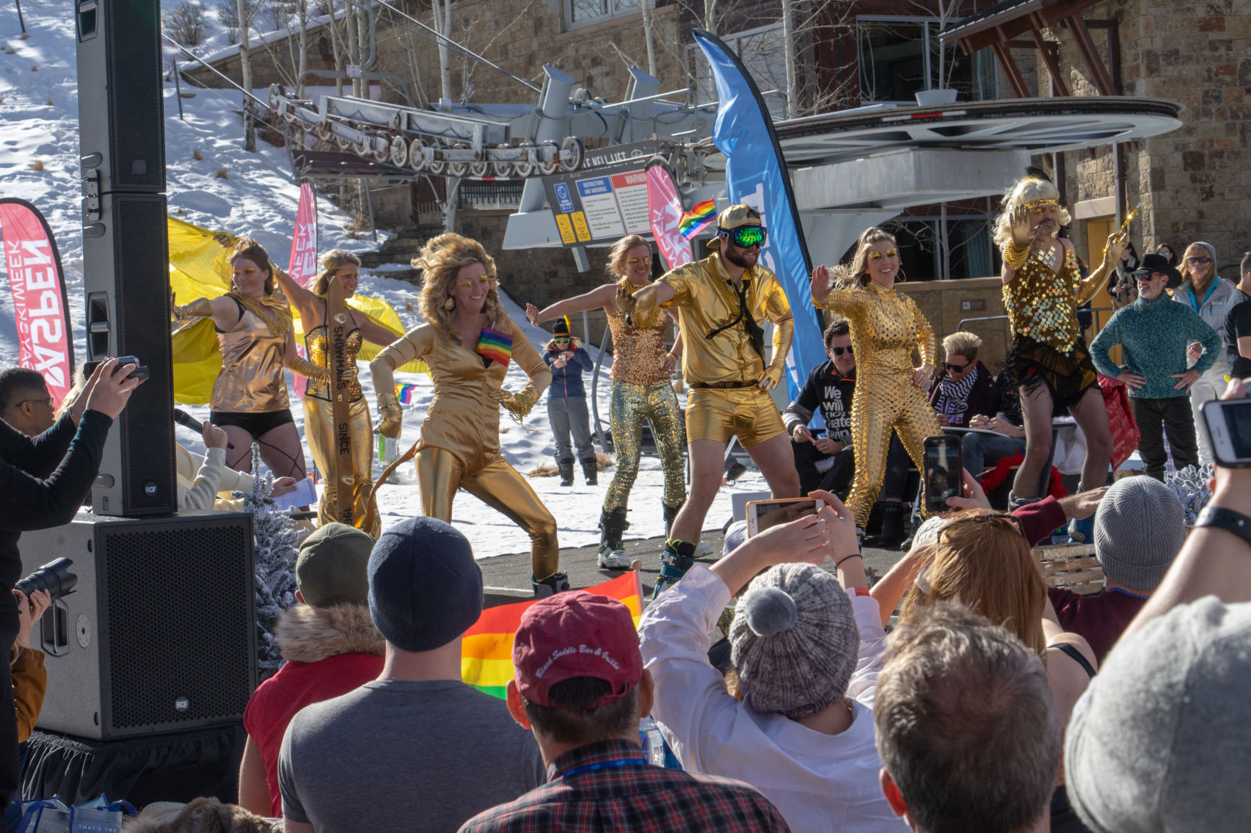 Gay Ski Week dancing